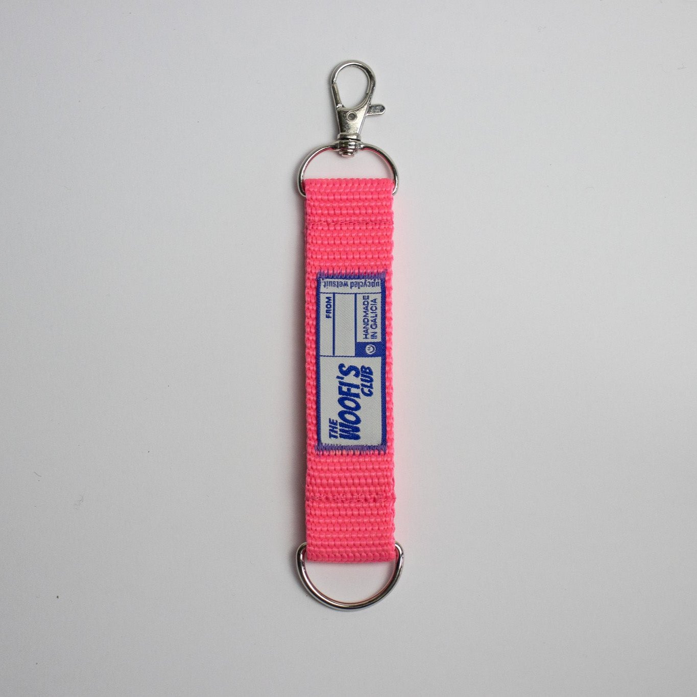 Llavero sostenible para perro Rosa