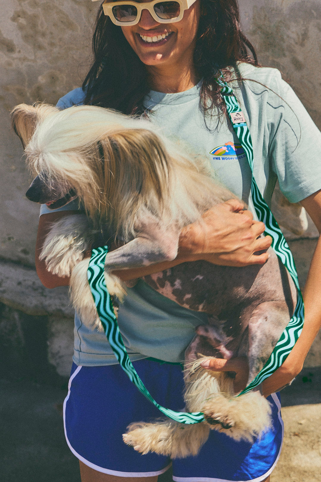 PACK - Correa y collar perro Copacabana Wave