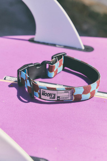 Collar para perro - Checker Malibu