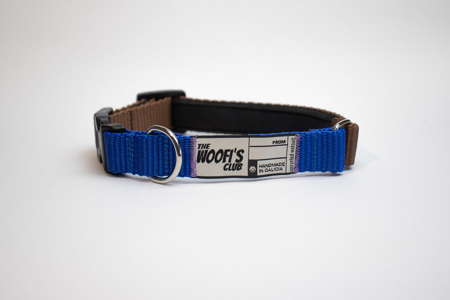 BLUE AND BROWN Leash and Collar KIT